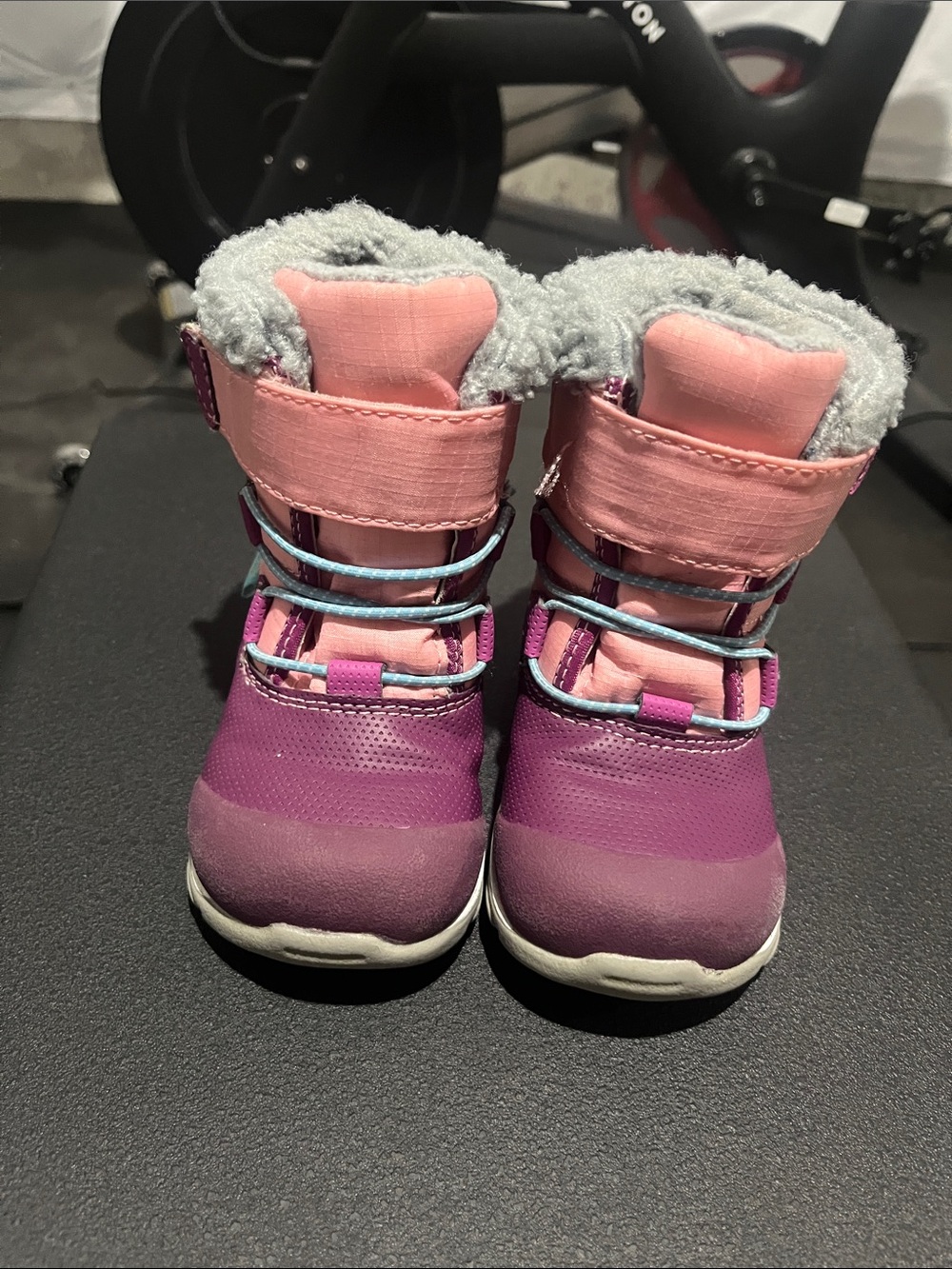 See Kai Run Pink and Purple Girls Snow Boots